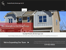 Tablet Screenshot of guelphrealty.com